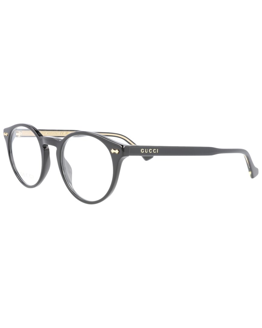 Gucci Unisex Gg0738o 48mm Optical Frames In Black