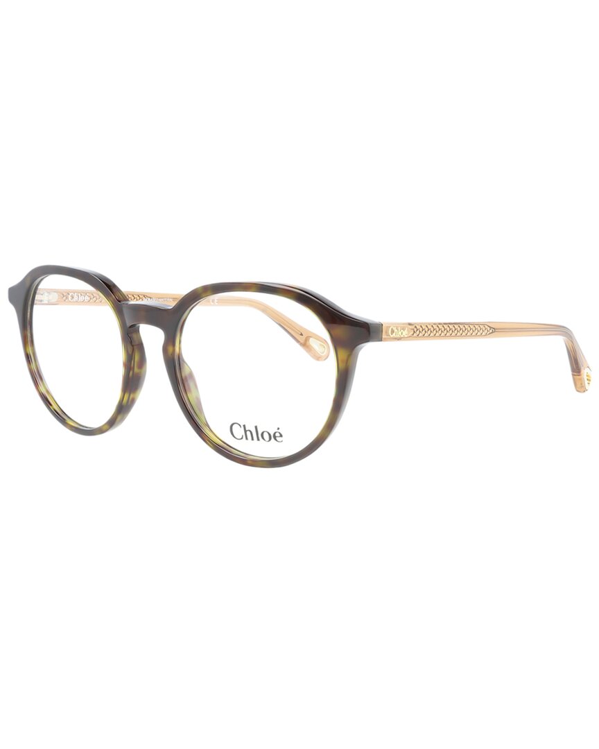 Chloé Women's Ch0012o 50mm Optical Frames In Brown