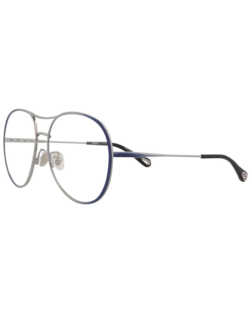 Chloé Women's Ch0019o 58mm Optical Frames In Blue