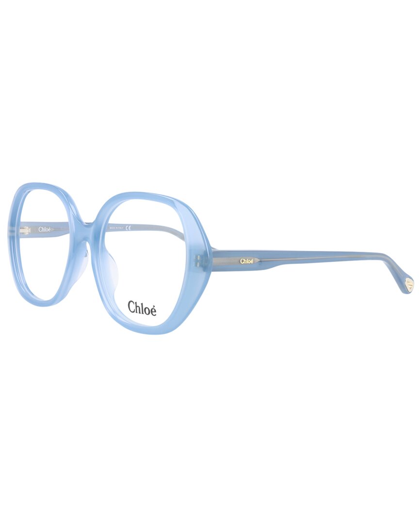 Chloé Square-frame Bio Acetate Optical Frames In Blue