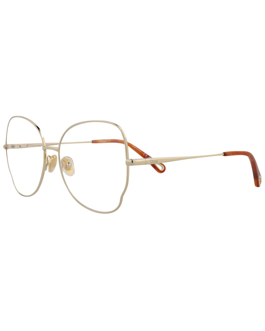 Chloé Women's Ch0098o 56mm Optical Frames In Gold
