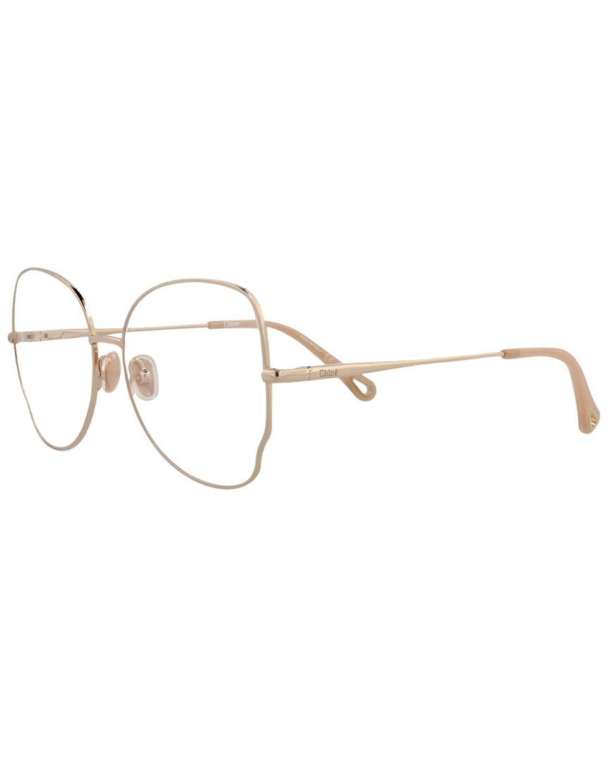 Chloé Women's Ch0098o 56mm Optical Frames In Gold