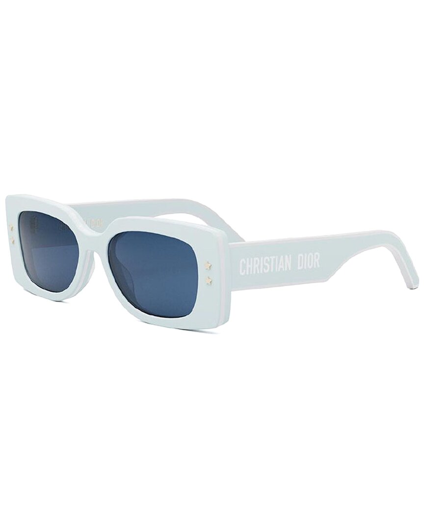 Dior Women's Pacific 53mm Sunglasses In White