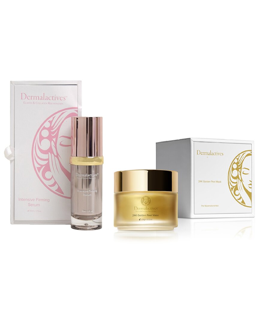 Dermalactives 24k Gold Peel Mask & Intensive Firming Eye Serum 2pc Set