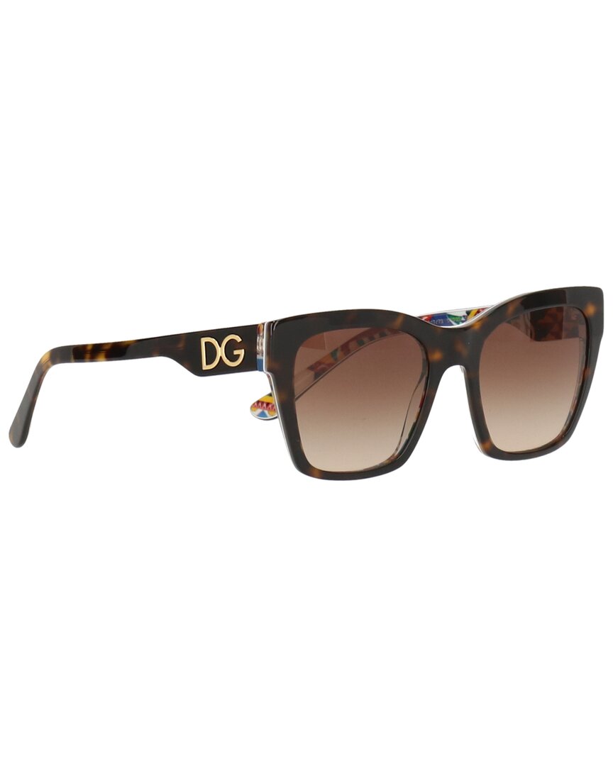 Dolce & Gabbana Dg4384 Square Sunglasses, 53mm