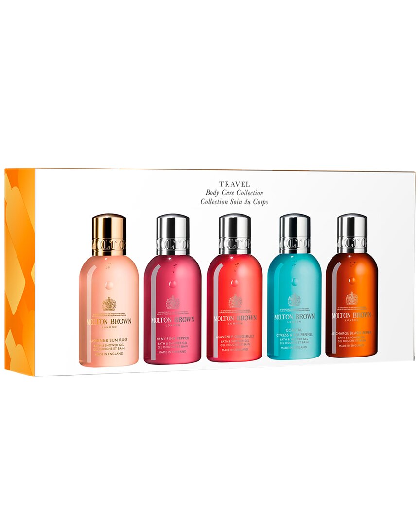Molton Brown London Unisex 5 X 3.3oz Travel Body Care Collection In Multi