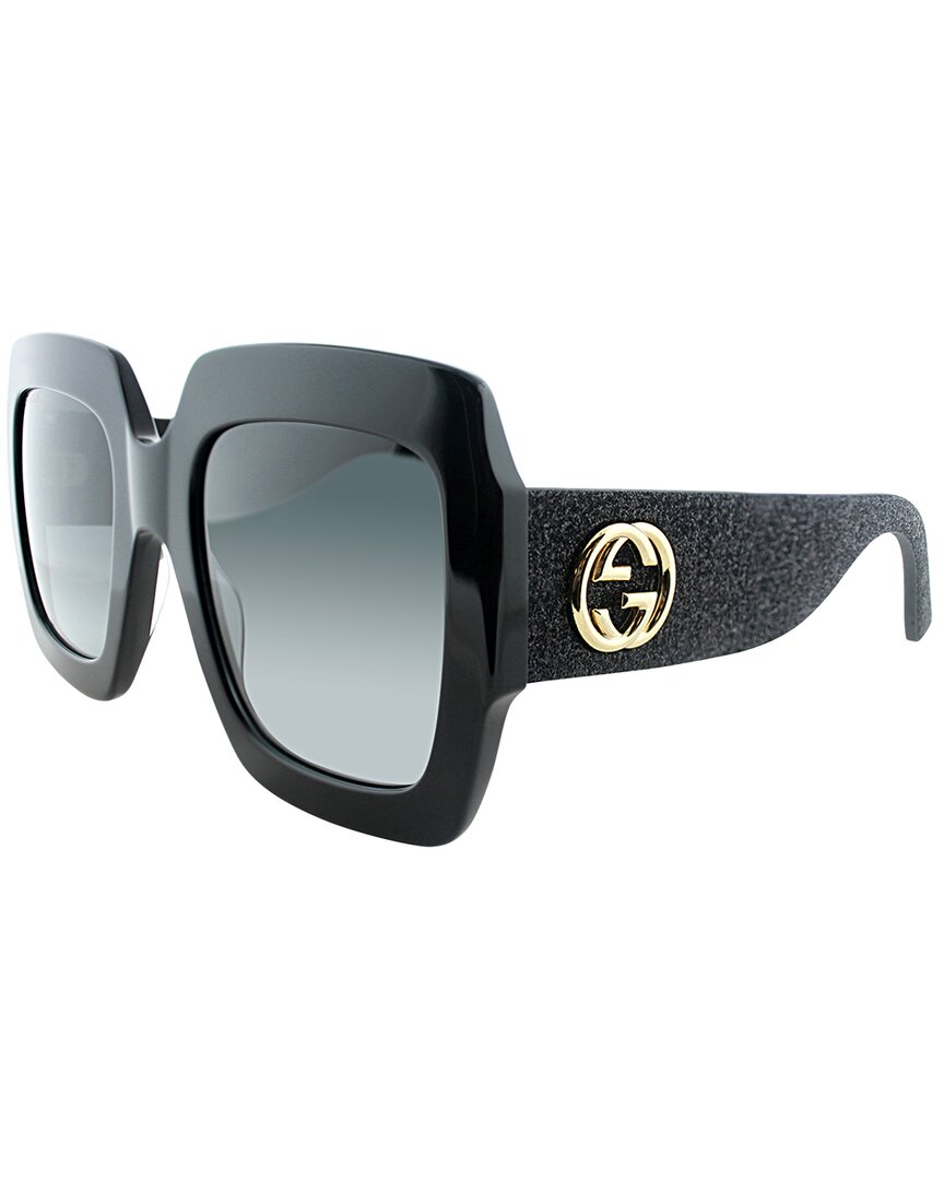 Gucci Dnu  Women's Gg0102s 54mm Sunglasses In Black
