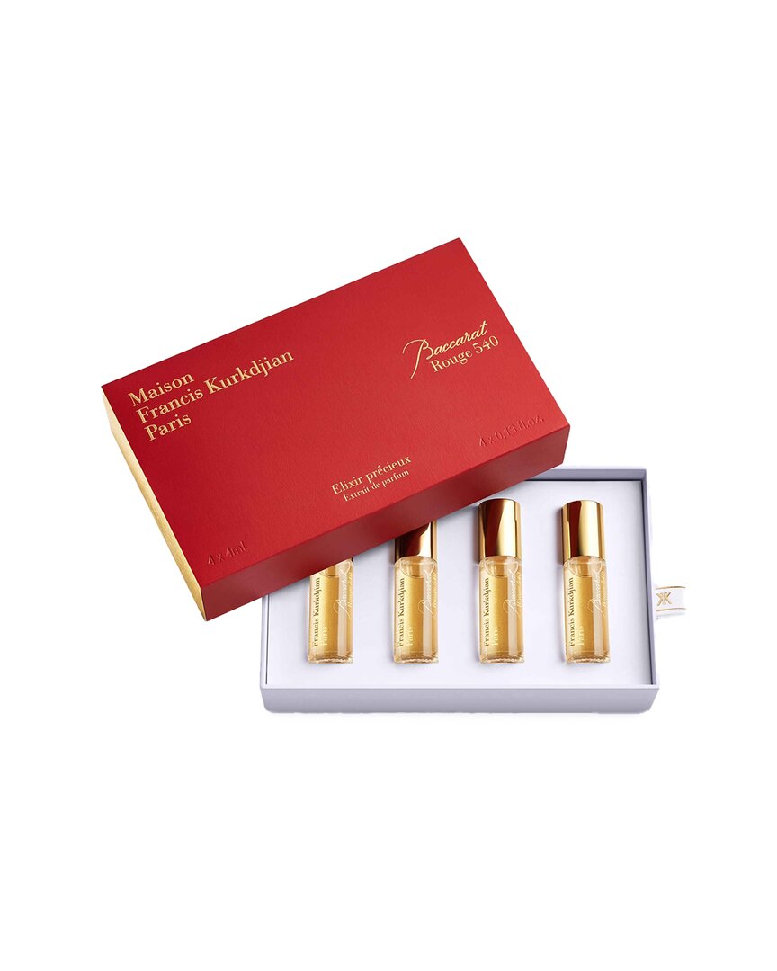 Maison Francis Kurkdjian Unisex 4 X .17oz Baccarat Rouge 540 Roll On Elixir Extrait De Parfum