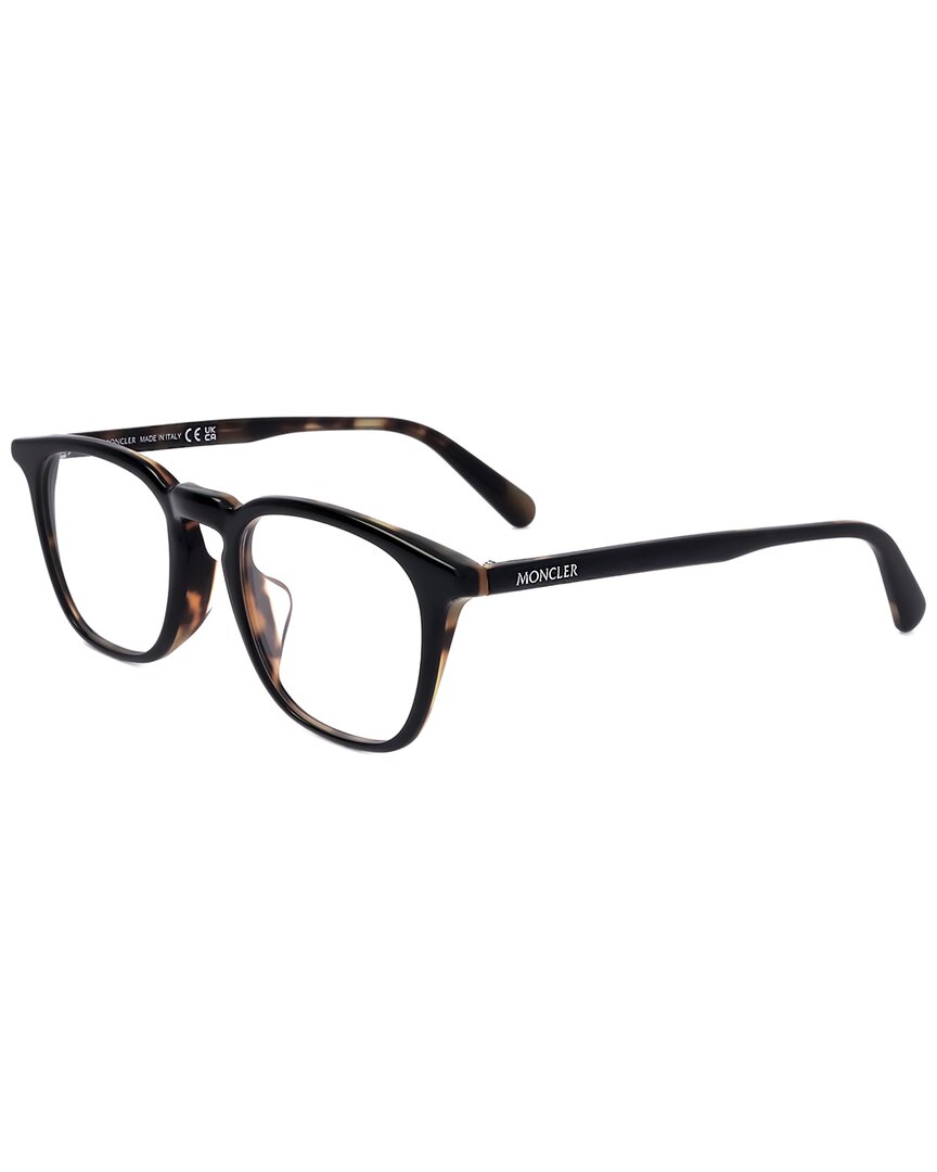 Moncler Men's 50mm Optical Frames In Black