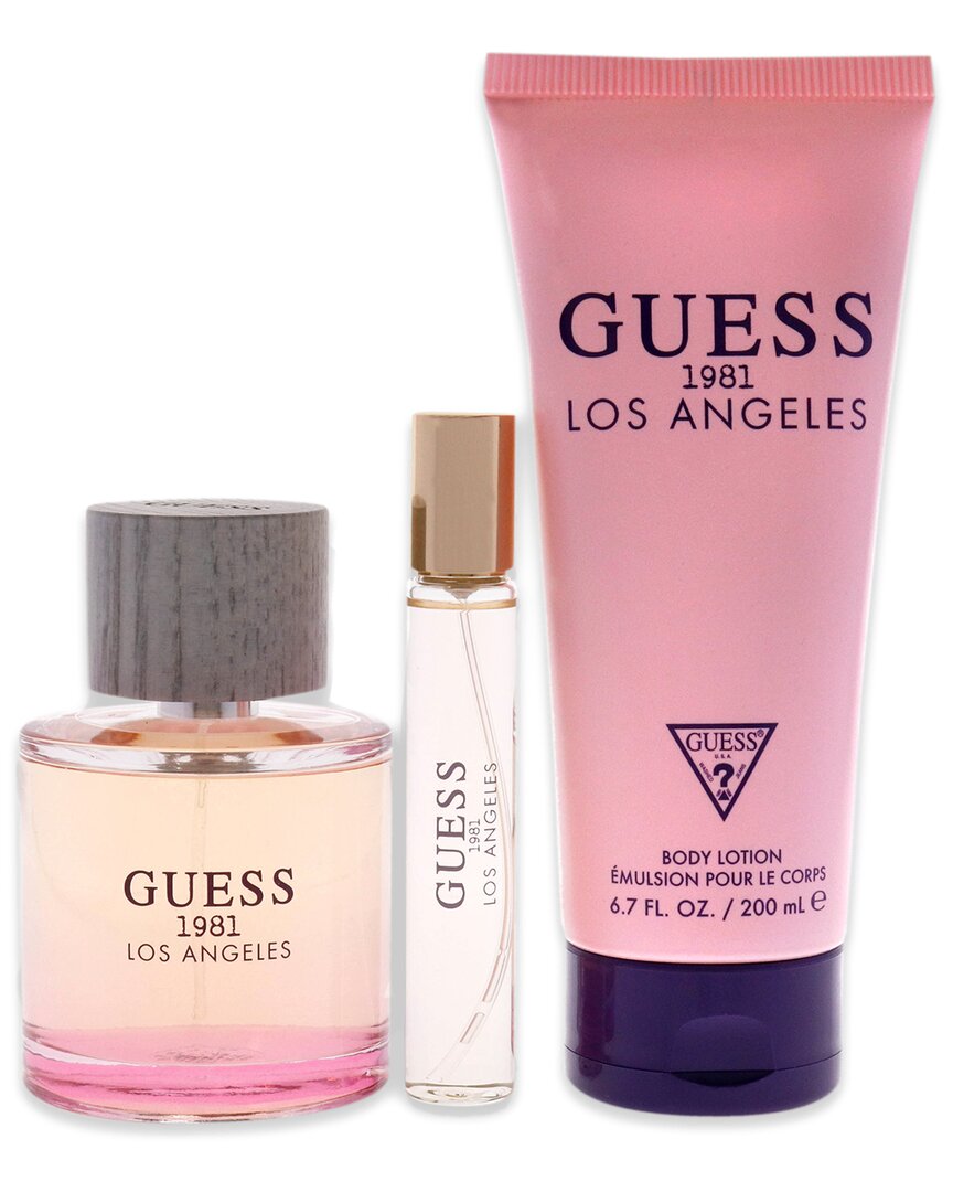Guess Women's  1981 Los Angeles 3pc Gift Set