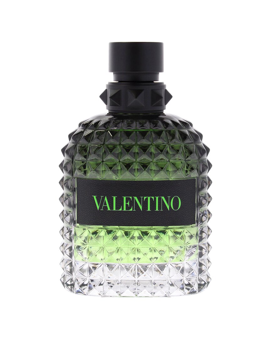Valentino Men's 3.4oz Uomo Born In Roma Green Stravaganza Edt
