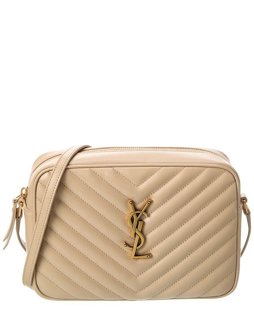 Saint Laurent Lou Monogram Leather Camera Bag