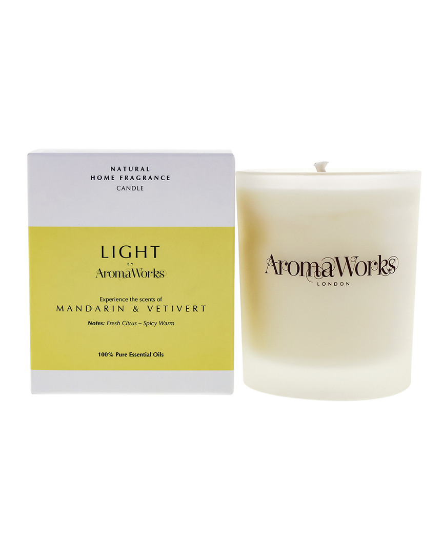Aromaworks Light Candle - Mandarin And Vetivert
