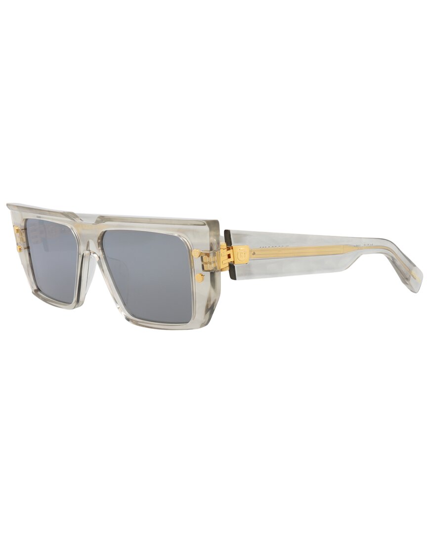 Balmain Unisex Bps-128b54 54mm Sunglasses In Neutral