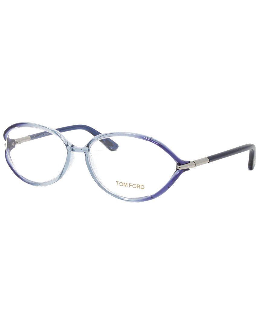 Tom Ford Women's Ft5212v 55mm Optical Frames In Blue