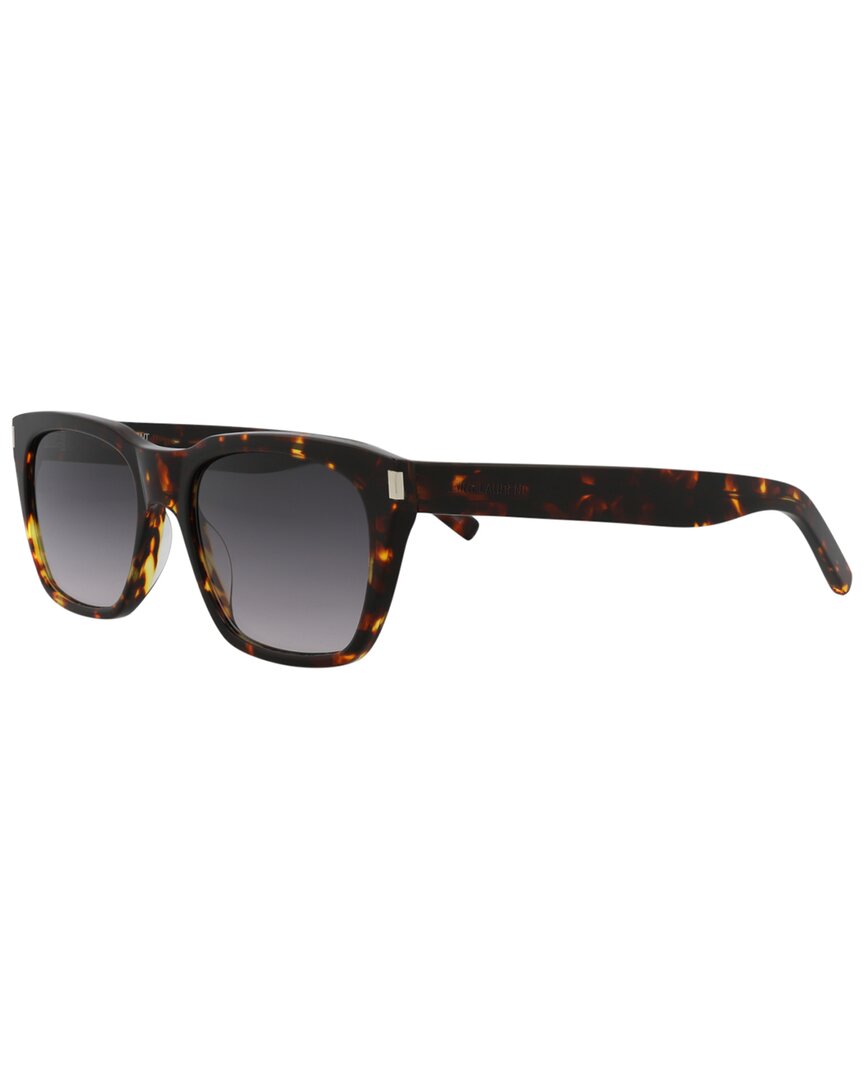 Saint Laurent Men's Sl598 56mm Sunglasses In Brown