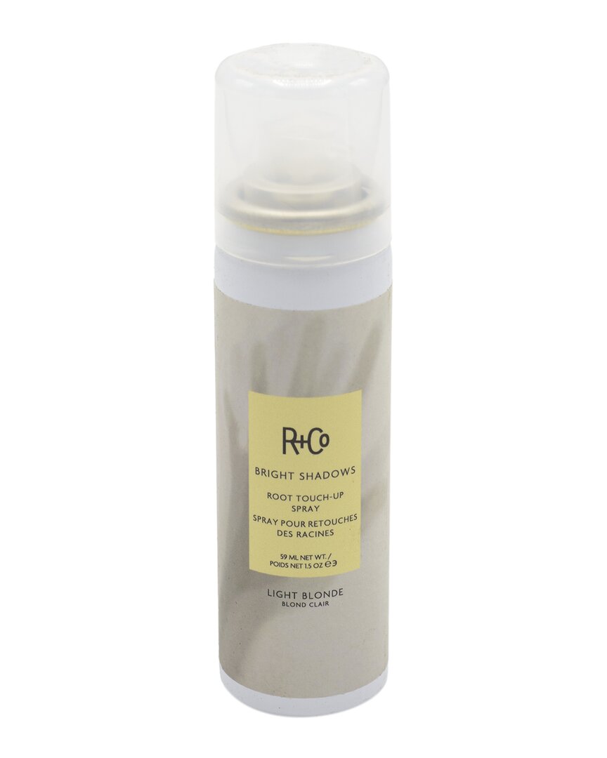R + Co R+co Unisex 1.5oz Bright Root Touch Up Spray Light Blonde In White