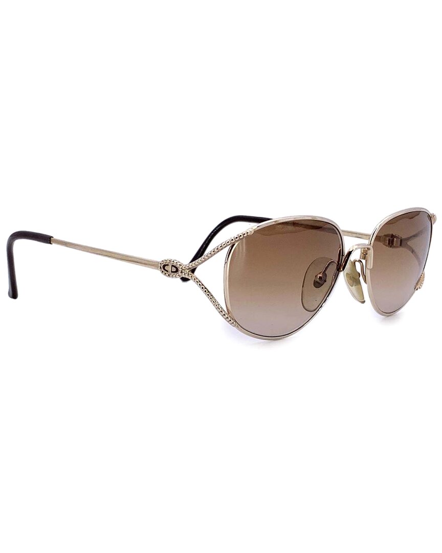 Dior Metal Sunglasses (authentic Pre-loved) In Gold