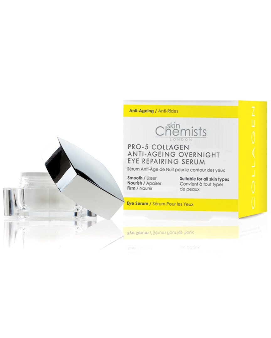 Skin Chemists 0.33oz Pro-5 Collagen Anti-aging Overnight Eye Repairing Serum