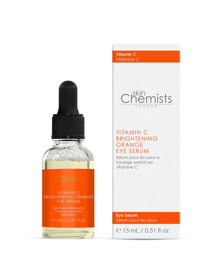 skin chemists 0.5oz vitamin c brightening orange eye serum