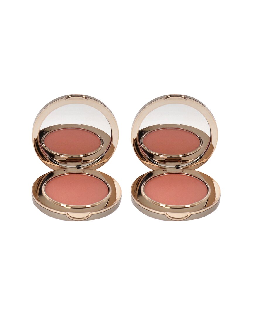 Delilah Women's 0.14oz Clementine Colour Blush Compact Powder Blusher