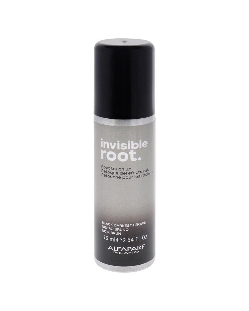 Alfaparf Milano Unisex 2.54oz Invisible Root Touch Up Spray - Black Darkest  Brow