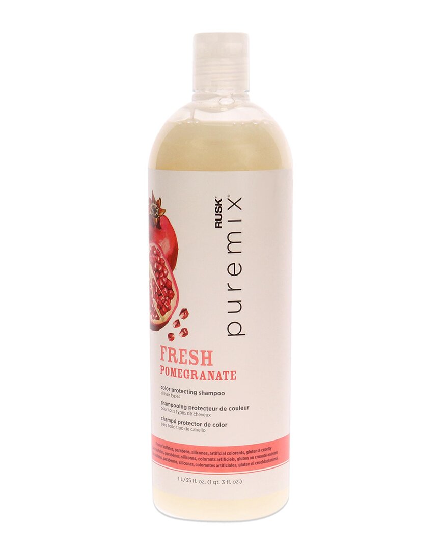Rusk Unisex 35oz Puremix Fresh Pomegranate Color Protecting Shampoo