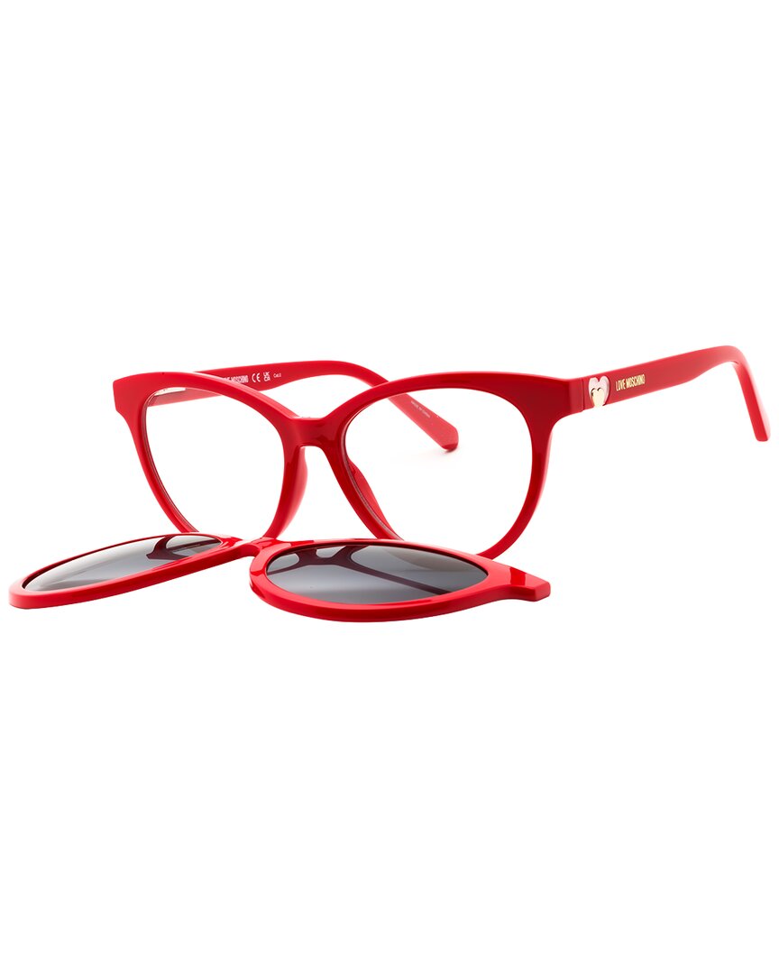 Love Moschino Women's Mol051/cs 52mm Sunglasses In Red