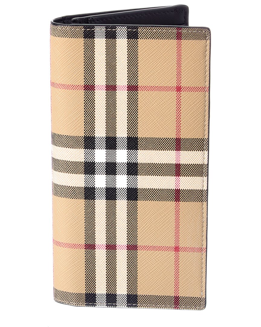 Men's Vintage Check Card Holder by Burberry