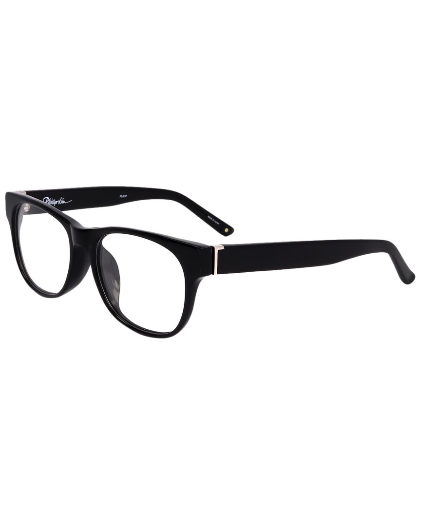 3.1 Phillip Lim Phillip Lim By Linda Farrow Unisex Pl23 52mm Optical Frames In Black