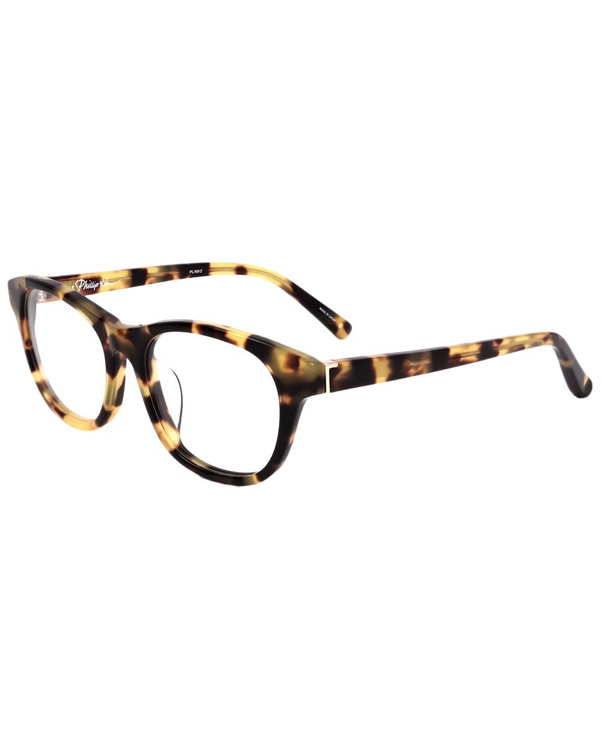 3.1 Phillip Lim Phillip Lim By Linda Farrow Women's Pl89 49mm Optical Frames In Brown