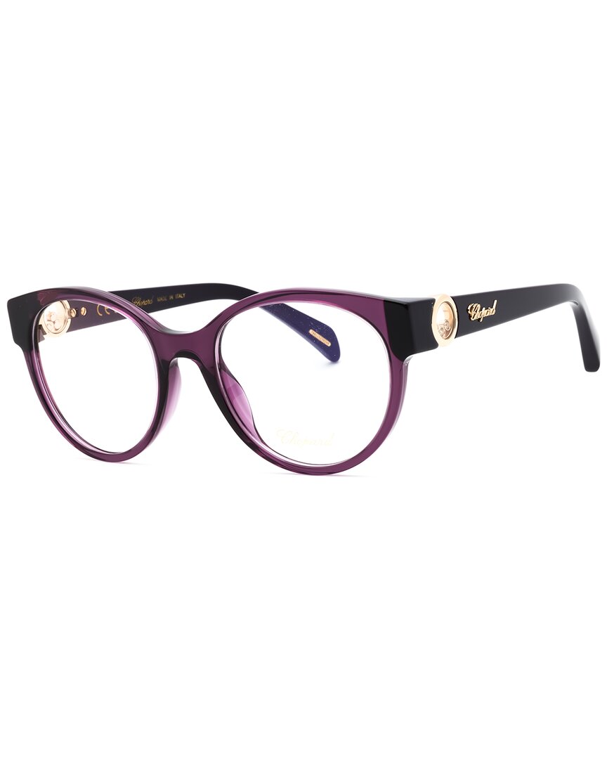 Chopard Women's Vch350s 53mm Optical Frames In Blue
