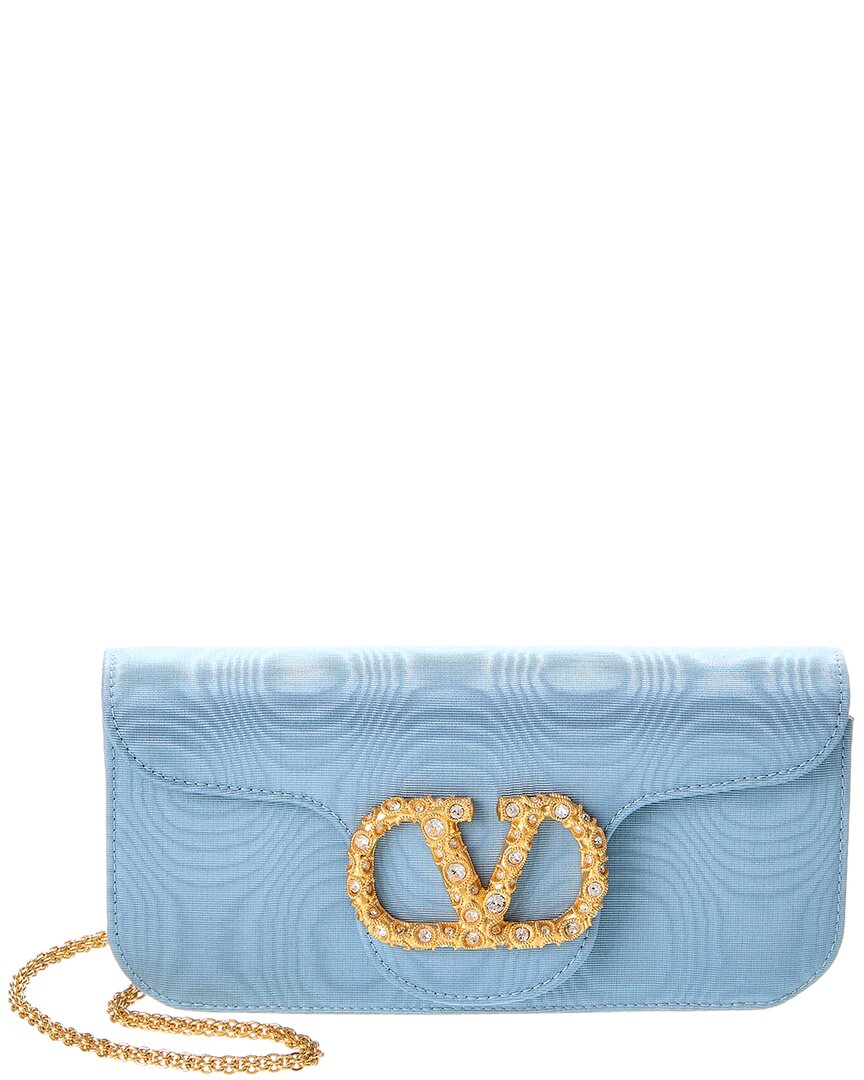 Valentino Vlogo Loco Grosgrain Clutch