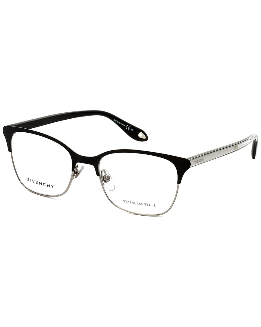 Givenchy Demo Rectangular Ladies Eyeglasses Gv 0076 0284 52 In Nocolor