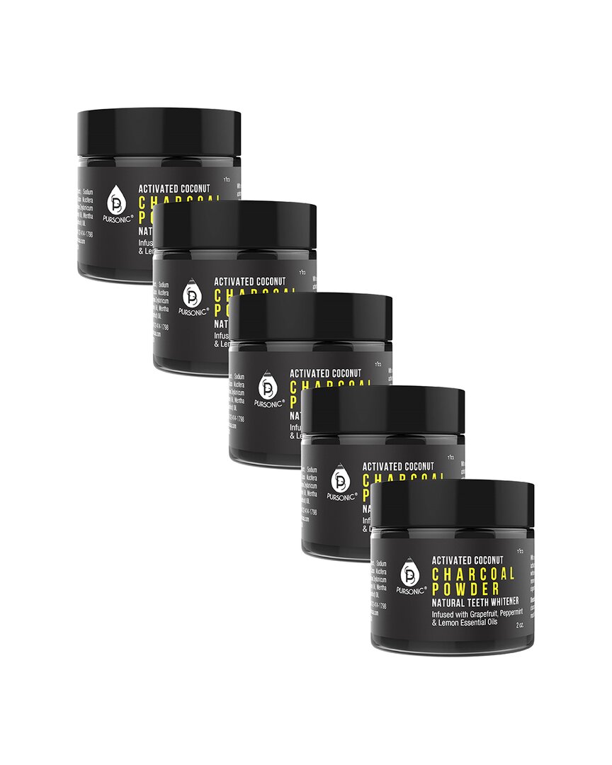 Pursonic Unisex Teeth Whitening Charcoal Powder