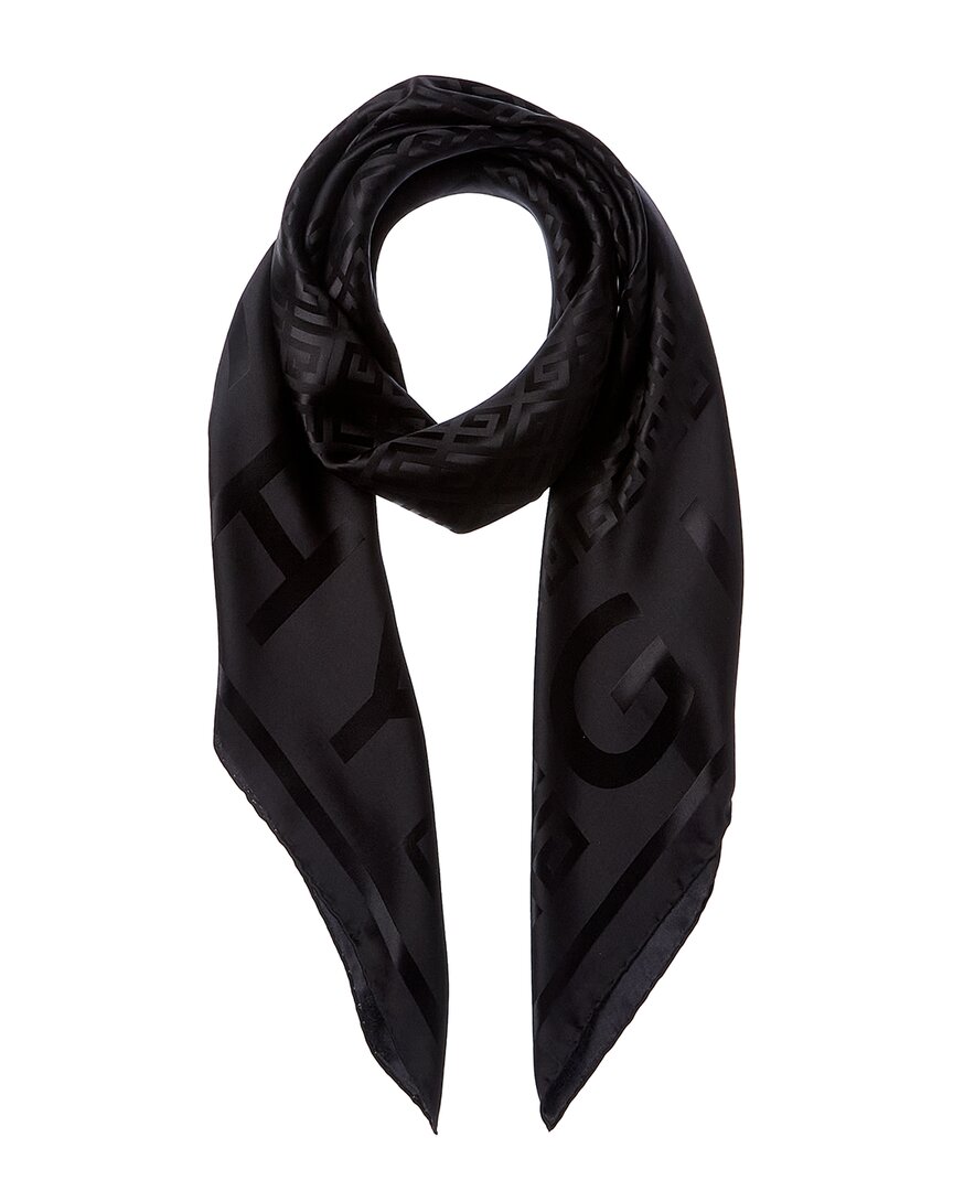 GIVENCHY GIVENCHY LOGO SILK SCARF