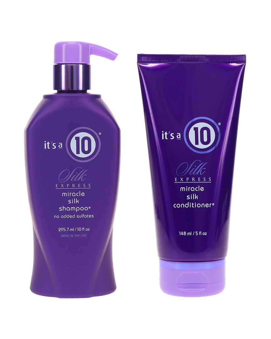 It's A 10 15oz Silk Express Silk Shampoo & Silk Express Silk Conditioner Combo Pack