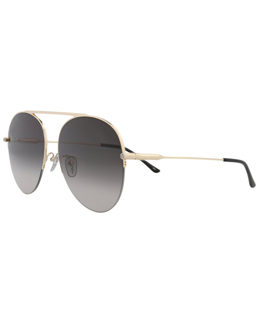 Gucci Round-frame Gradient Sunglasses