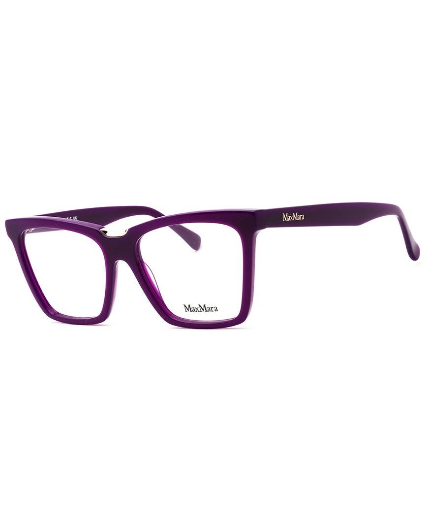 Max Mara Ladies Multi-color Rectangular Eyeglass Frames Mm5111 In Pink