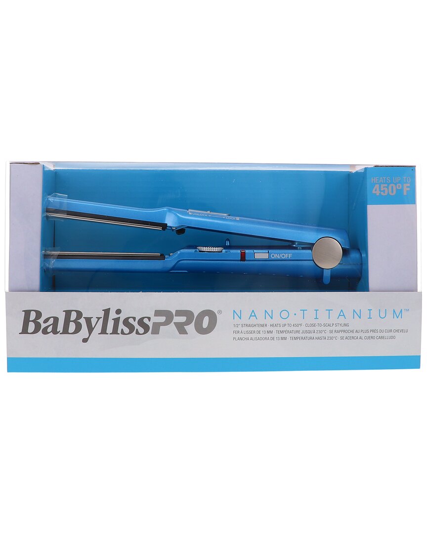 Babylisspro Nano Titanium 1/2in Straightener