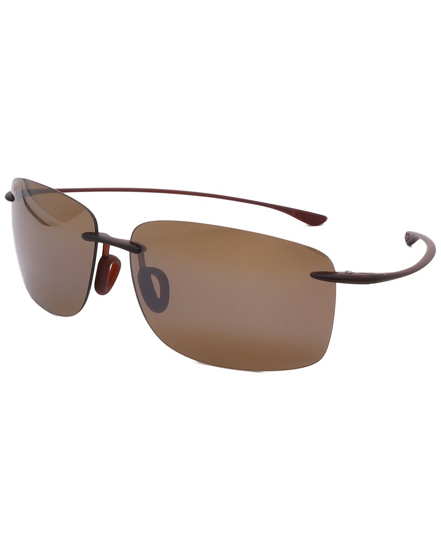 Maui Jim Unisex Lighthouse Polarized Sunglasses In Brown