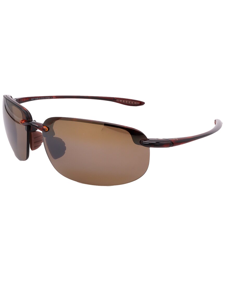 Maui Jim Unisex H456 67mm Polarized Sunglasses In Brown