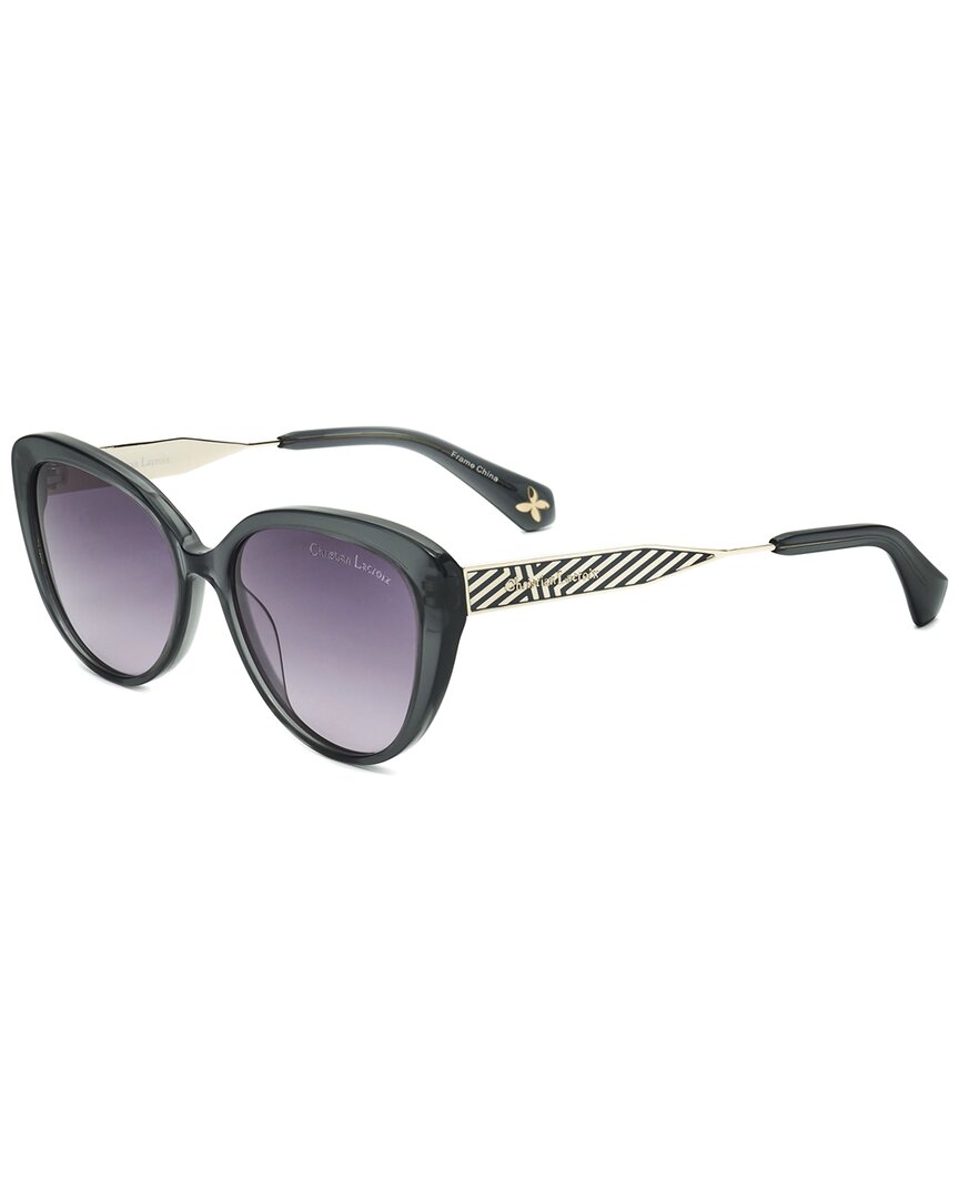 Christian Lacroix Women's Cl5082 55mm Sunglasses In Purple