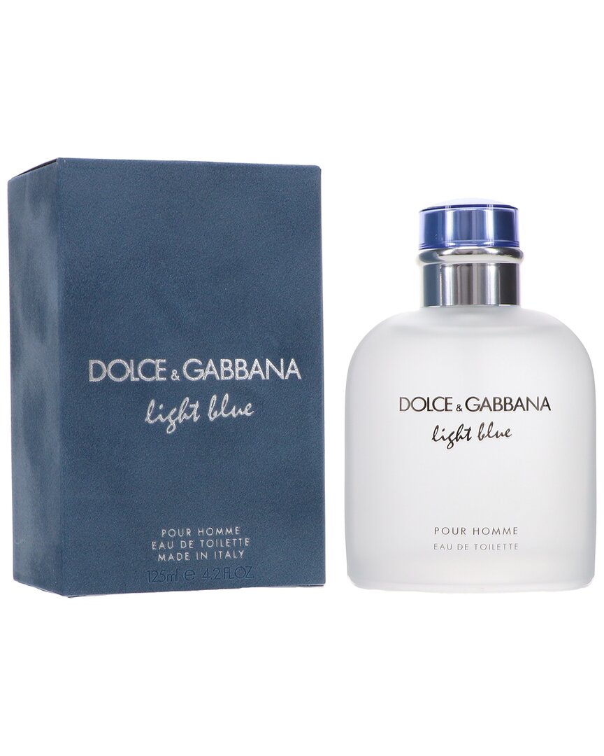 Dolce & Gabbana Unisex 4.2oz Light Blue Edt In Transparent
