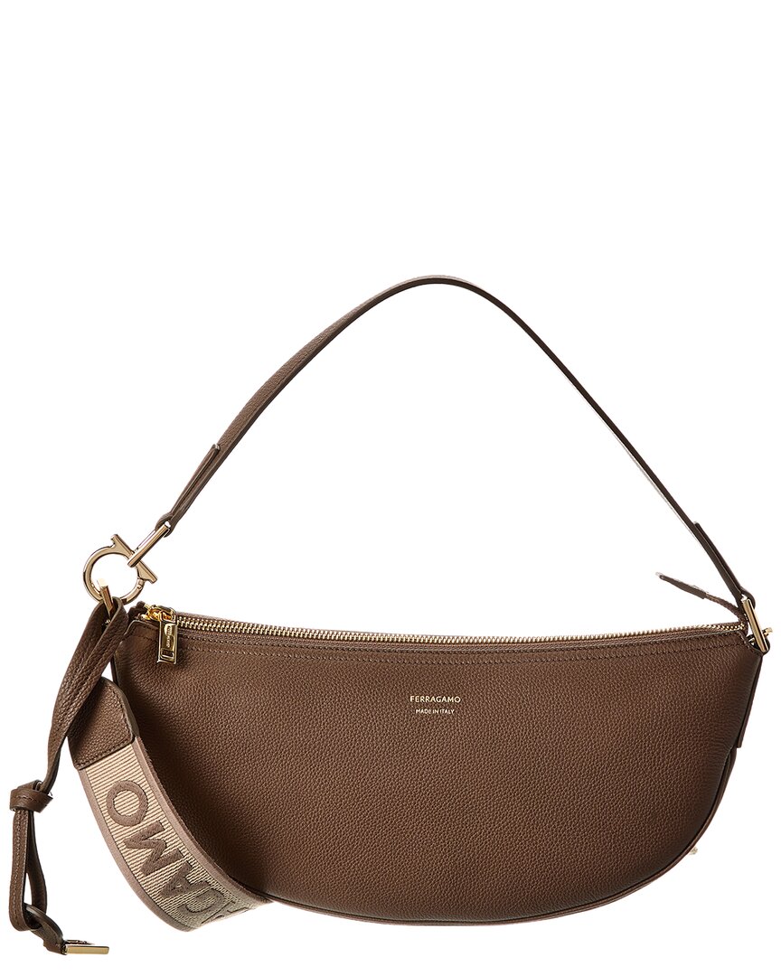 Ferragamo Leather Hobo Bag