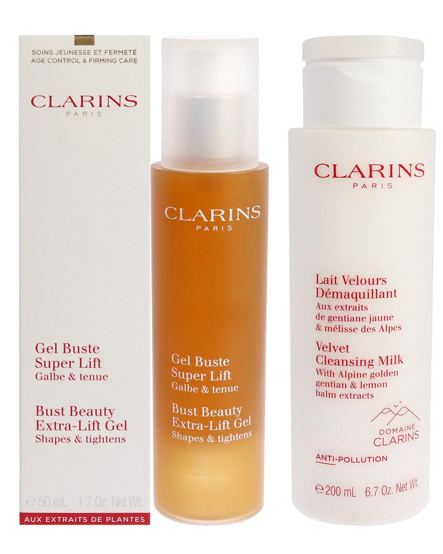 Clarins Extra-lift Gel & Velvet Cleansing Milk Kit