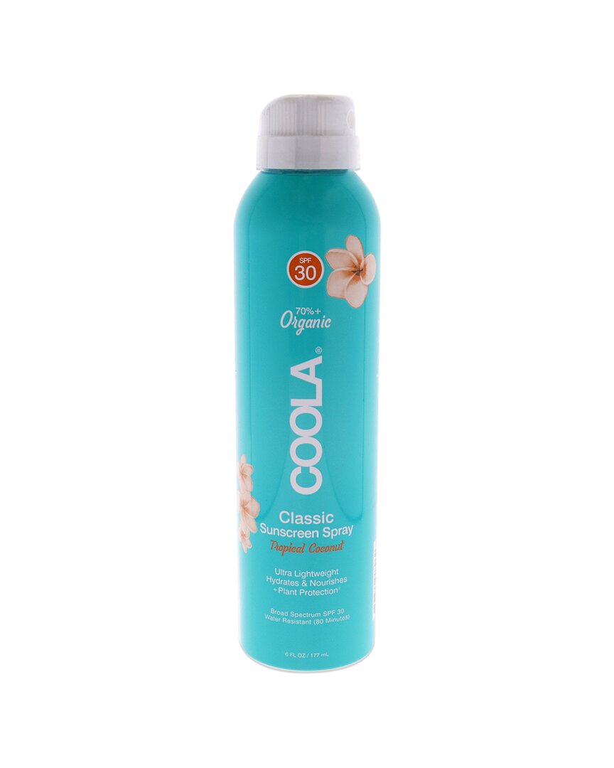 Coola 6oz Classic Body Organic Sunscreen Spray Spf 30 - Tropical Coconut