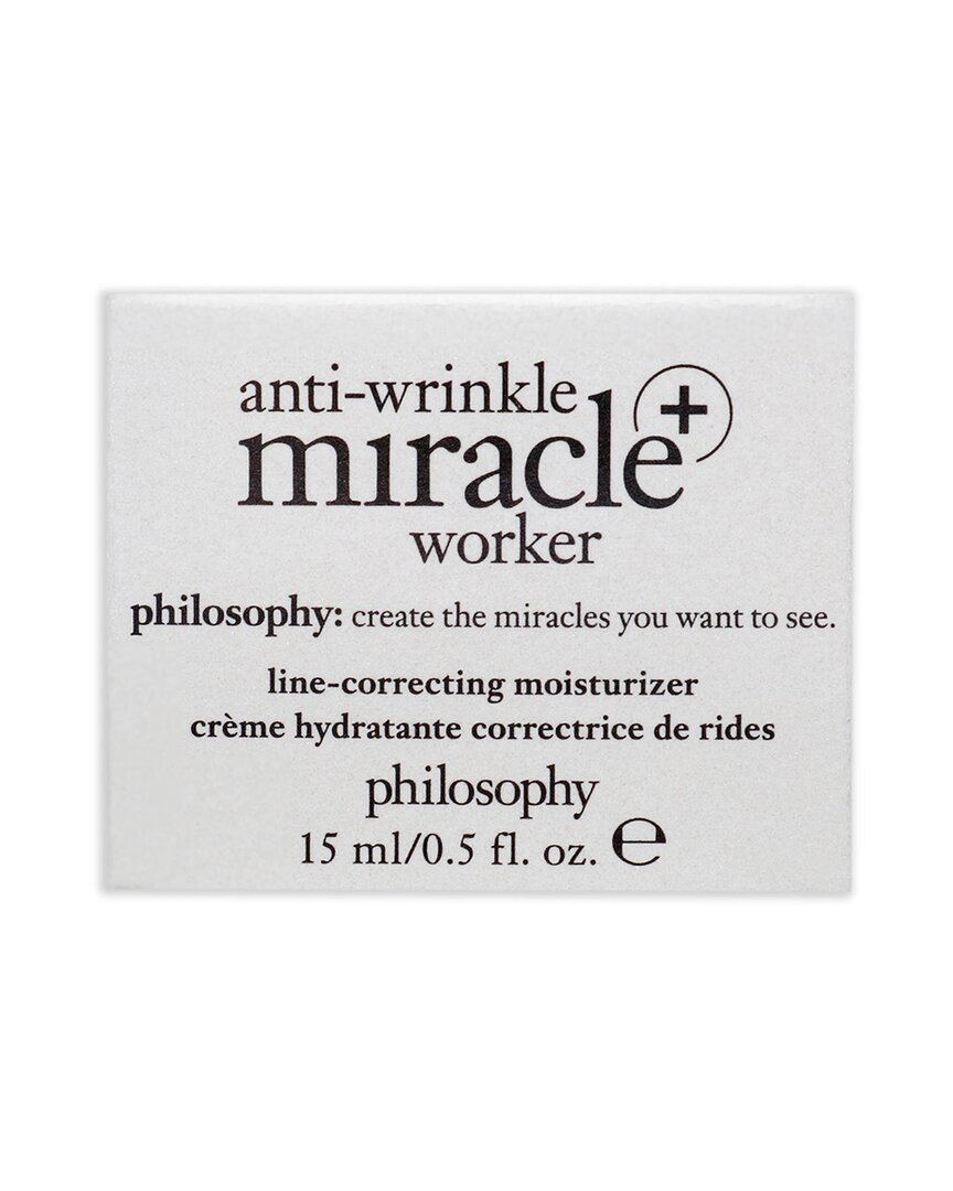 Philosophy 0.5oz Anti-wrinkle Miracle Worker Plus Line-correcting Moisturizer