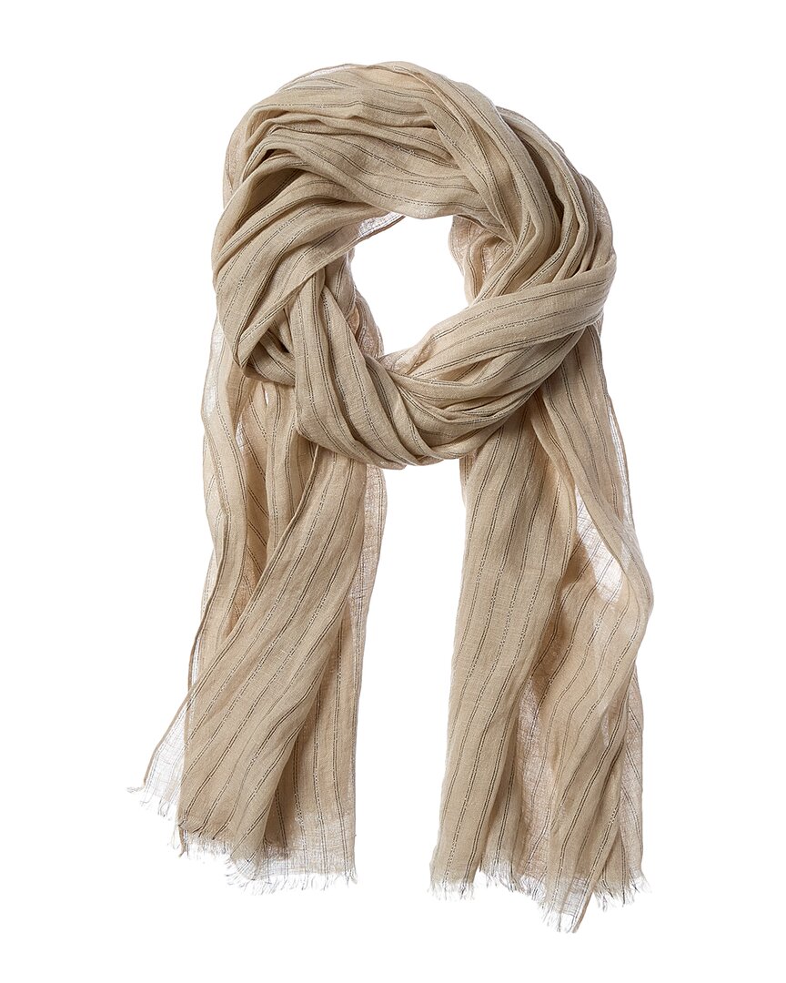 Brunello Cucinelli Linen-blend Scarf