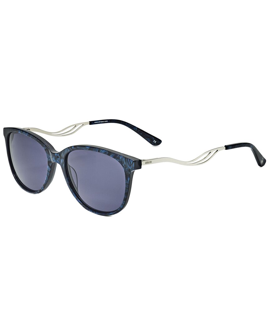 Anna Sui Women's As5092a 54mm Sunglasses In Blue